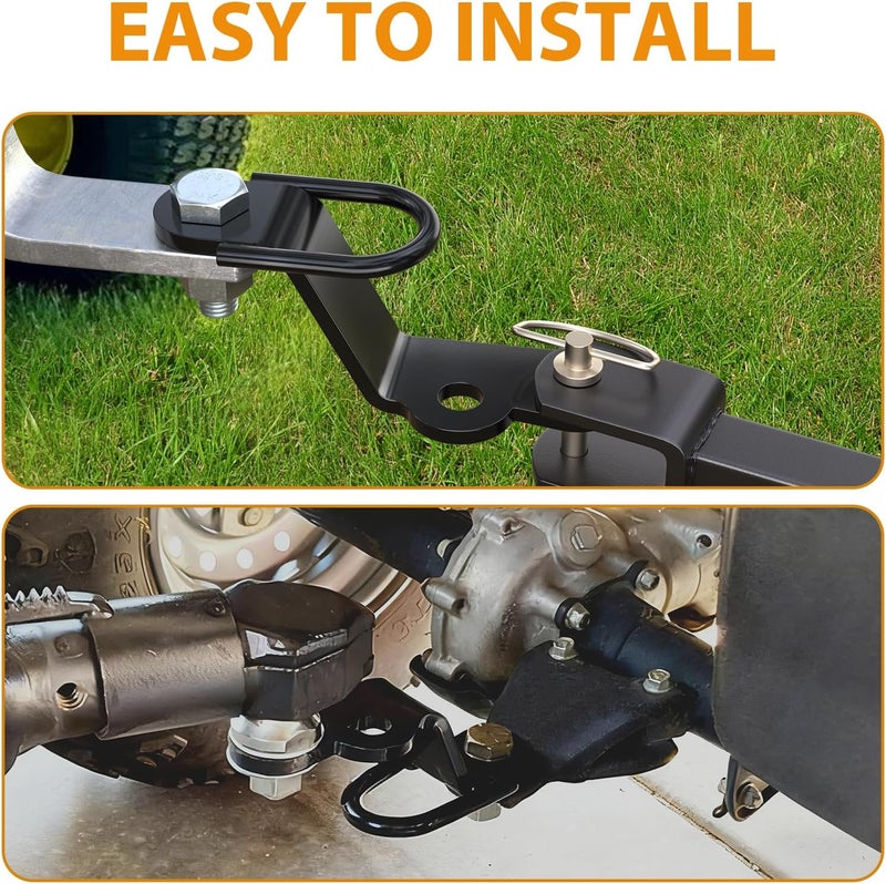 Eapele ATV/UTV Three-Way Hitch, Heavy Duty Universal ATV Hitch Attachments, 3000lbs Maximum Load - Image 5